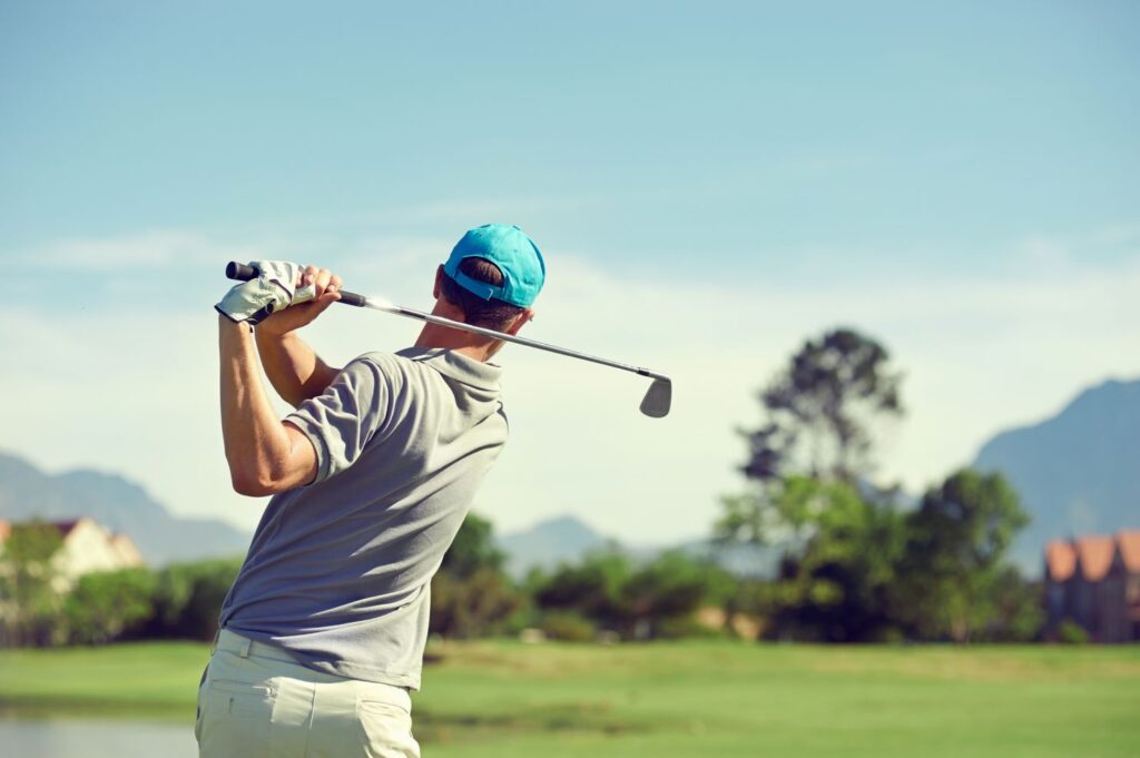 the perfect golf swing posture